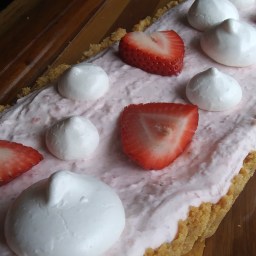 Strawberry Mousse Tart