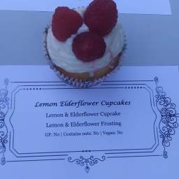 Elderflower Lemon Cupcakes